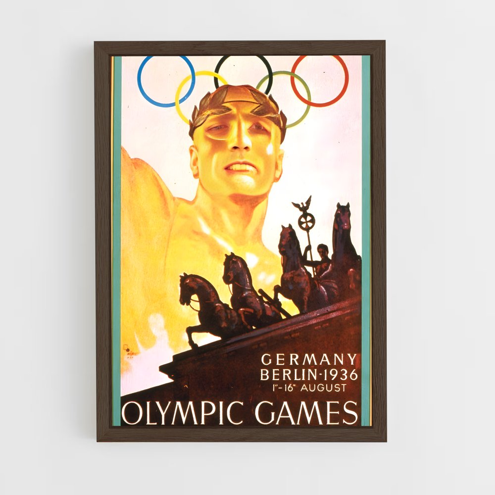 Poster Jeux Olympiques Berlin 1936 (vue 5)